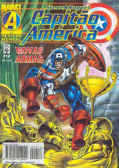 Cover for Capitão América (Editora Abril, 1979 series) #212