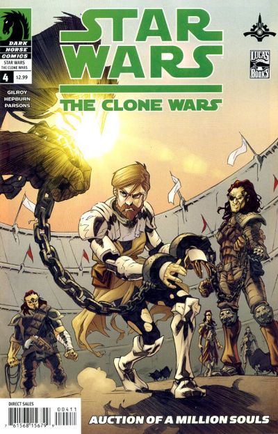 Cover for Star Wars the Clone Wars (Dark Horse, 2008 series) #4