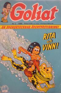 Cover Thumbnail for Goliat (Semic, 1982 series) #3/1986