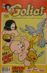 Cover Thumbnail for Goliat (Semic, 1982 series) #5/1987