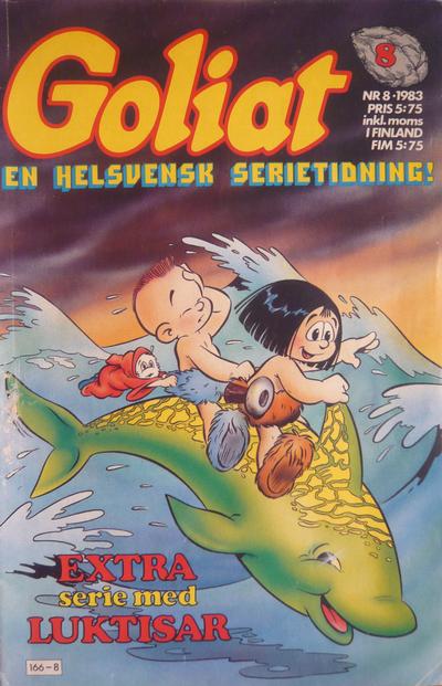 Cover for Goliat (Semic, 1982 series) #8/1983