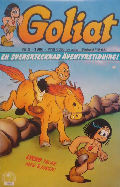 Cover for Goliat (Semic, 1982 series) #2/1986