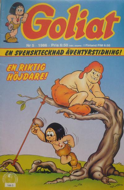 Cover for Goliat (Semic, 1982 series) #5/1986