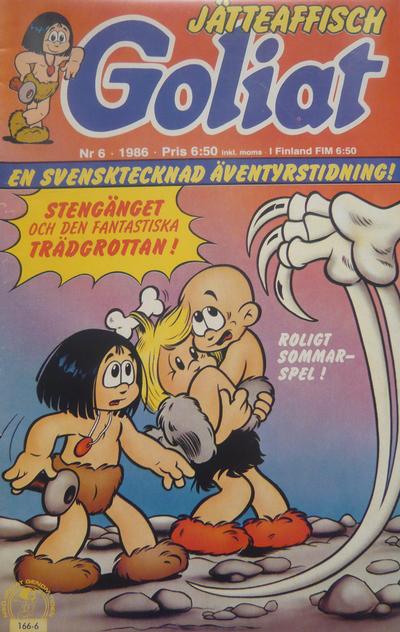 Cover for Goliat (Semic, 1982 series) #6/1986