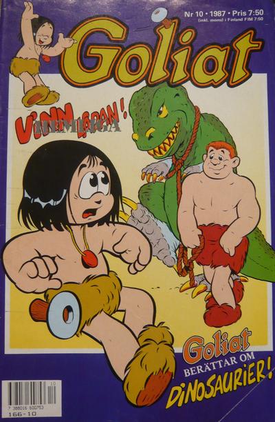 Cover for Goliat (Semic, 1982 series) #10/1987