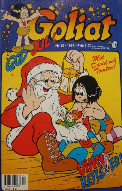 Cover for Goliat (Semic, 1982 series) #12/1987