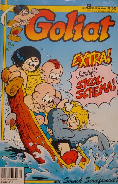 Cover for Goliat (Semic, 1982 series) #8/1988