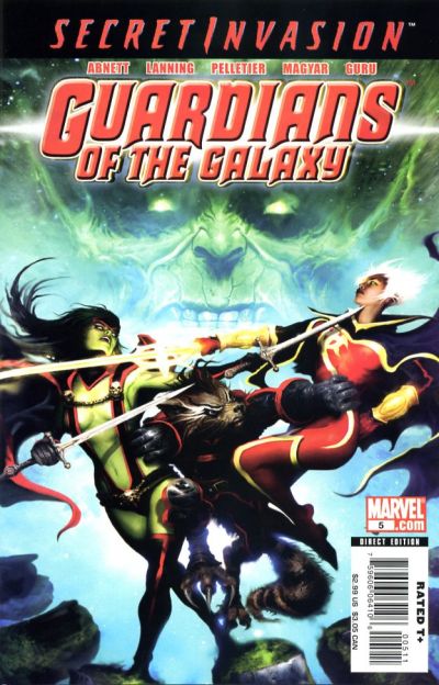 Cover for Guardians of the Galaxy (Marvel, 2008 series) #5