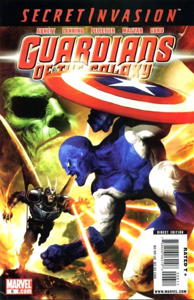 Cover for Guardians of the Galaxy (Marvel, 2008 series) #6