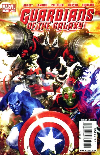 Cover for Guardians of the Galaxy (Marvel, 2008 series) #7