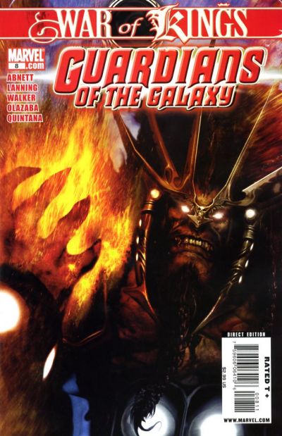 Cover for Guardians of the Galaxy (Marvel, 2008 series) #8