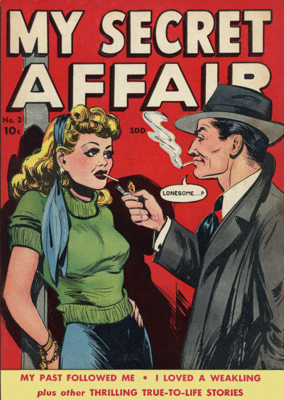 Cover for My Secret Affair (Superior, 1950 series) #2