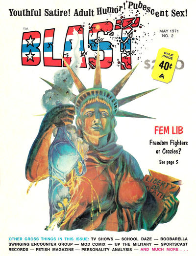 Cover for Blast (G. & D. Publications, Inc., 1971 series) #2