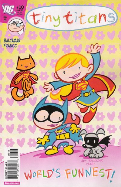 Cover for Tiny Titans (DC, 2008 series) #10