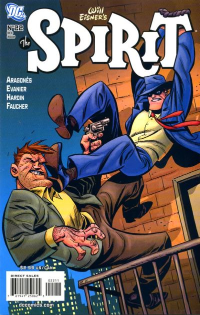Cover for The Spirit (DC, 2007 series) #22