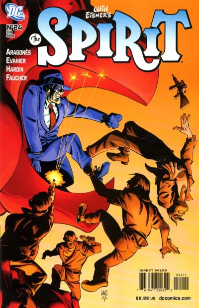 Cover for The Spirit (DC, 2007 series) #24