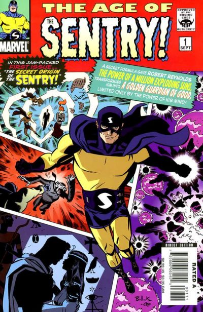 Cover for The Age of the Sentry (Marvel, 2008 series) #1