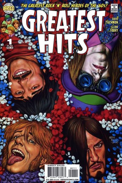 Cover for Greatest Hits (DC, 2008 series) #1