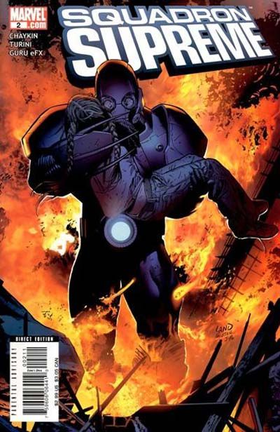 Cover for Squadron Supreme (Marvel, 2008 series) #2