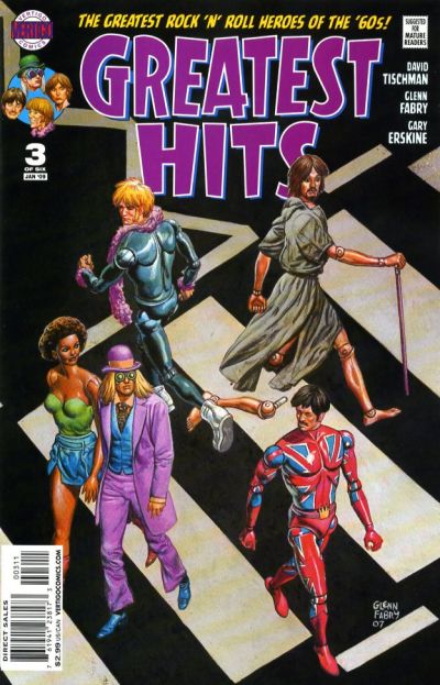Cover for Greatest Hits (DC, 2008 series) #3