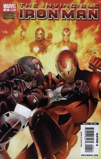 Cover Thumbnail for Invincible Iron Man (Marvel, 2008 series) #6 [Salvador Larroca Standard Cover]