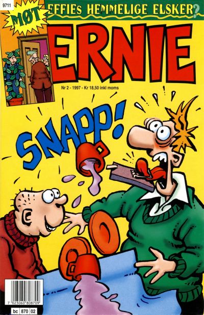 Cover for Ernie (Bladkompaniet / Schibsted, 1996 series) #2/1997