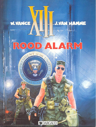 Cover for XIII (Dargaud Benelux, 1984 series) #5 - Rood alarm