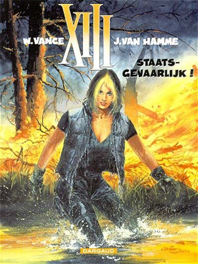 Cover for XIII (Dargaud Benelux, 1984 series) #14 - Staatsgevaarlijk!