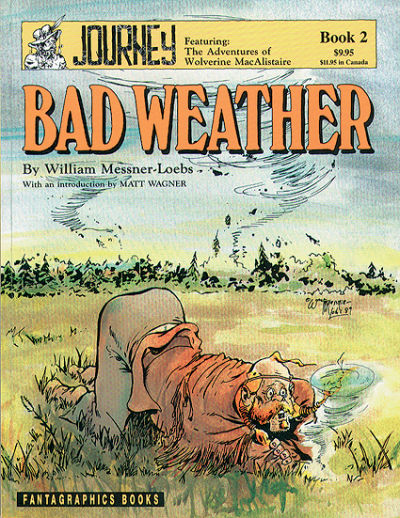 Cover for Journey (Fantagraphics, 1987 series) #2 - Bad Weather