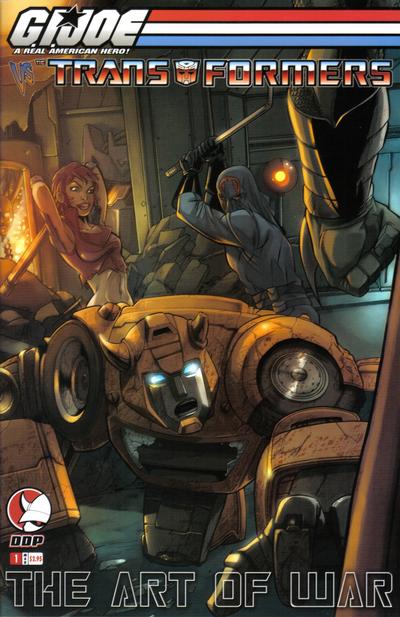 Cover for G.I. Joe vs. The Transformers Vol. III "The Art of War" (Devil's Due Publishing, 2006 series) #1 [Cover B - Tim Seeley / Rob Ruffolo]