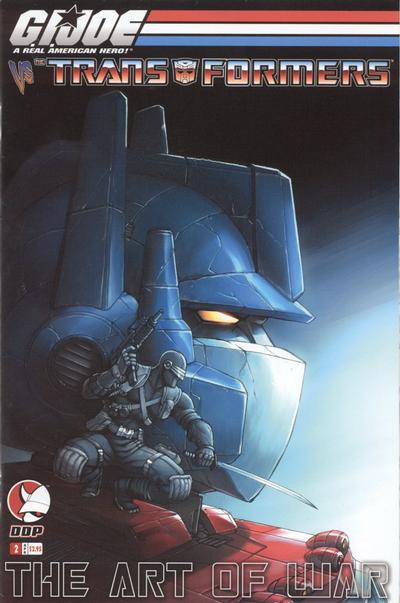 Cover for G.I. Joe vs. The Transformers Vol. III "The Art of War" (Devil's Due Publishing, 2006 series) #2 [Cover B - Chris Lie / John Lowe / Jeremy Roberts]