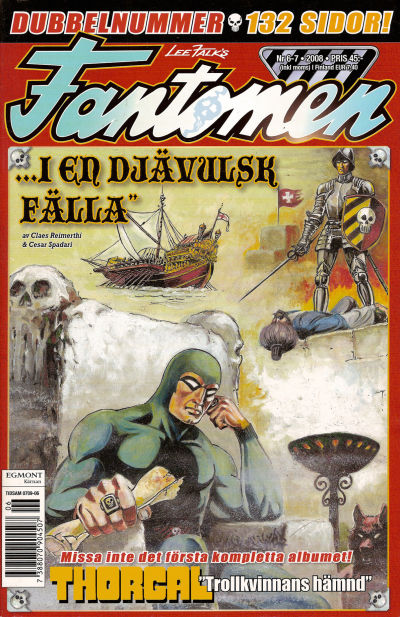 Cover for Fantomen (Egmont, 1997 series) #6-7/2008