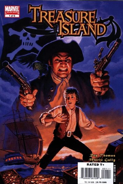 Cover for Marvel Illustrated: Treasure Island (Marvel, 2007 series) #1