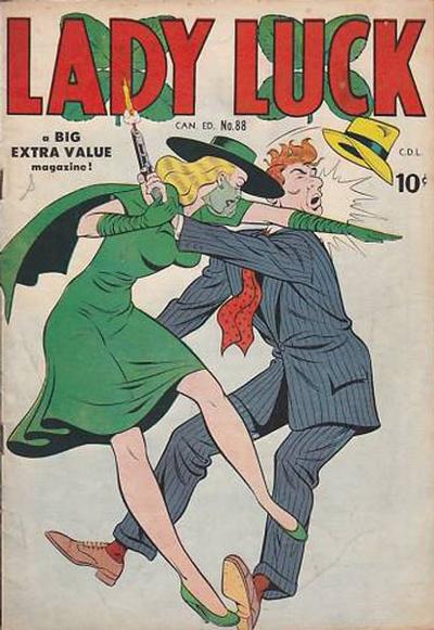 Cover for Lady Luck (Bell Features, 1950 series) #88