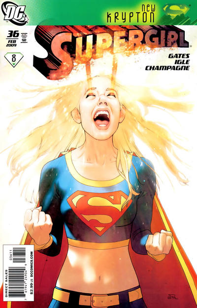 Cover for Supergirl (DC, 2005 series) #36 [Joshua Middleton Cover]