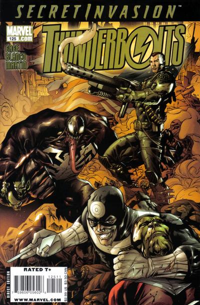 Cover for Thunderbolts (Marvel, 2006 series) #125
