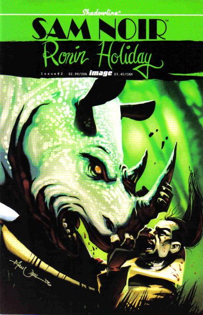 Cover for Sam Noir: Ronin Holiday (Image, 2007 series) #2