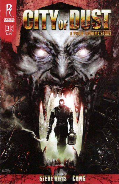 Cover for City of Dust (Radical Comics, 2008 series) #3 [Cover A Clint Langley]