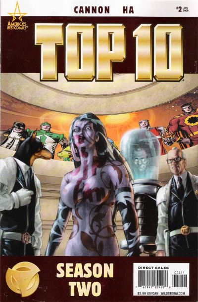 Cover for Top 10 Season Two (DC, 2008 series) #2