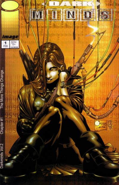 Cover for Darkminds (Image, 2000 series) #1 [Joe Quesada Cover]