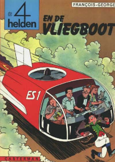 Cover for De 4 Helden (Casterman, 1968 series) #2