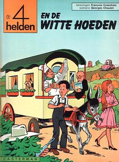 Cover for De 4 Helden (Casterman, 1968 series) #15