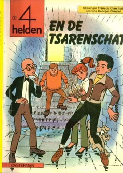 Cover for De 4 Helden (Casterman, 1968 series) #21