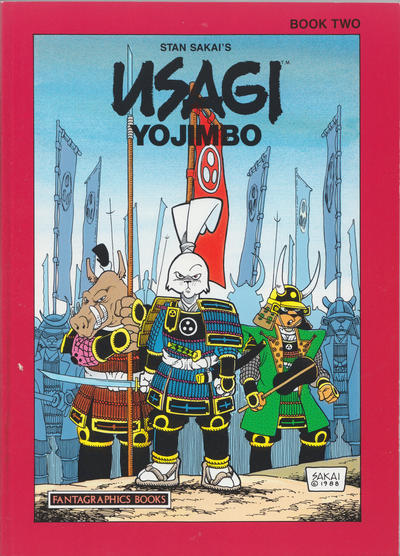 Cover for Usagi Yojimbo (Fantagraphics, 1987 series) #2 [First Printing]