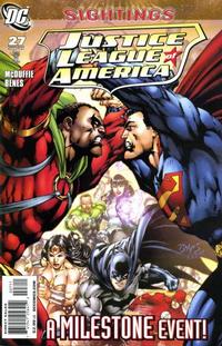 Cover Thumbnail for Justice League of America (DC, 2006 series) #27 [Direct Sales]