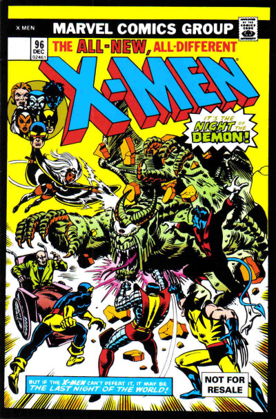 Cover for X-Men Vol. 1, No. 96 [Marvel Legends Reprint] (Marvel, 2004 series) 