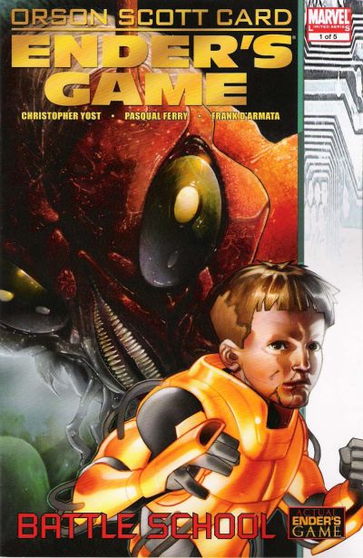 Cover for Ender's Game: Battle School (Marvel, 2008 series) #1 [Regular Cover]