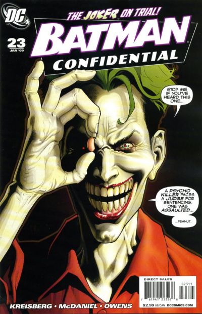 Cover for Batman Confidential (DC, 2007 series) #23 [Direct Sales]