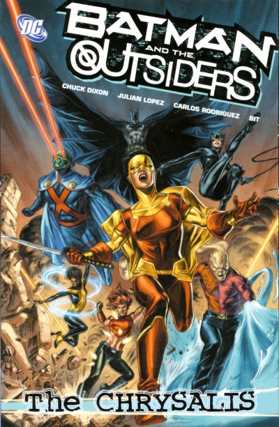 Cover for Batman and the Outsiders (DC, 2008 series) #1 - The Chrysalis