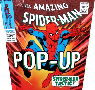 Cover for The Amazing Spider-Man Pop-Up (Candlewick Press, 2007 series) 